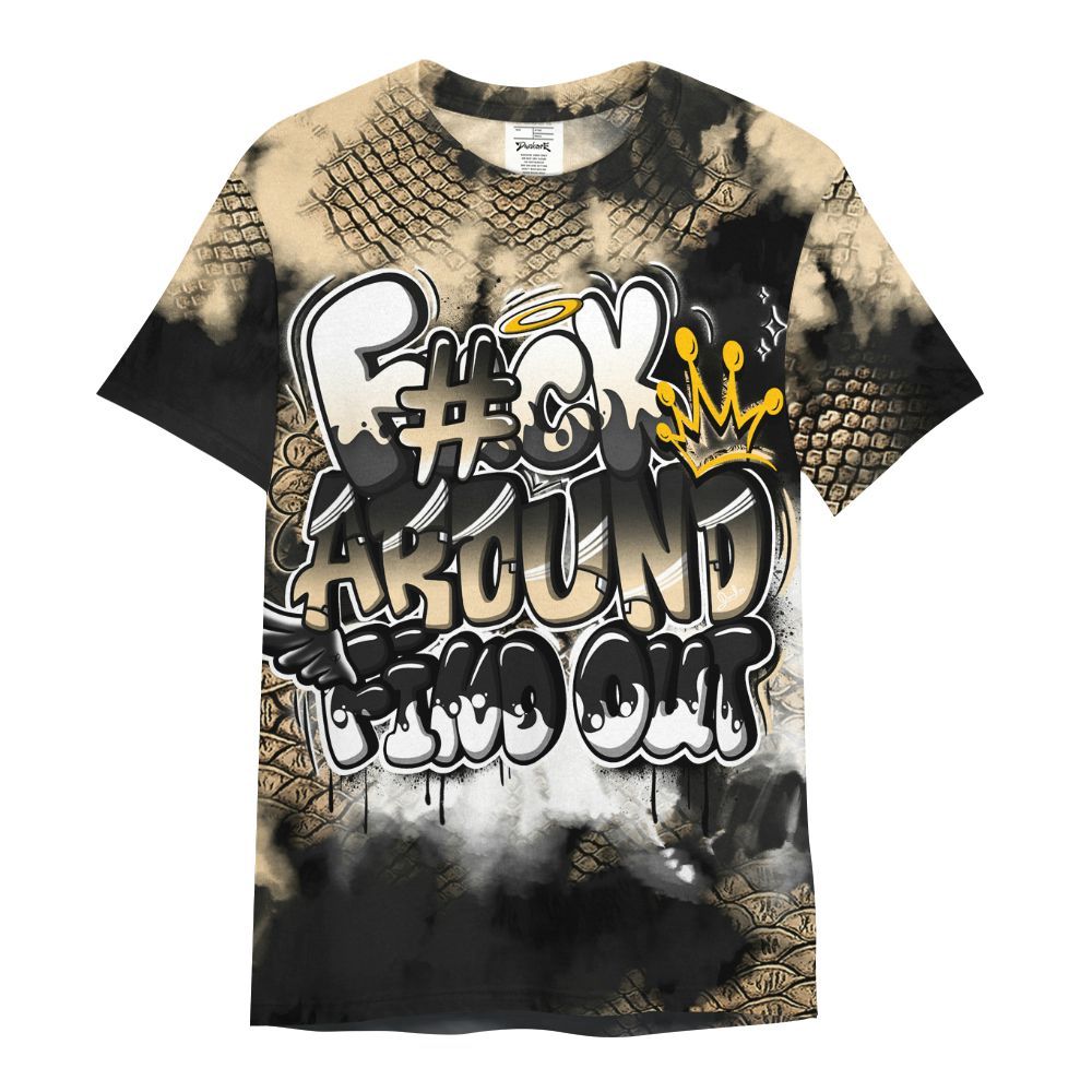 Shirt To Match Kobe 9 EM Mambacita - Tie Dye FK Around Find Out All Over Print