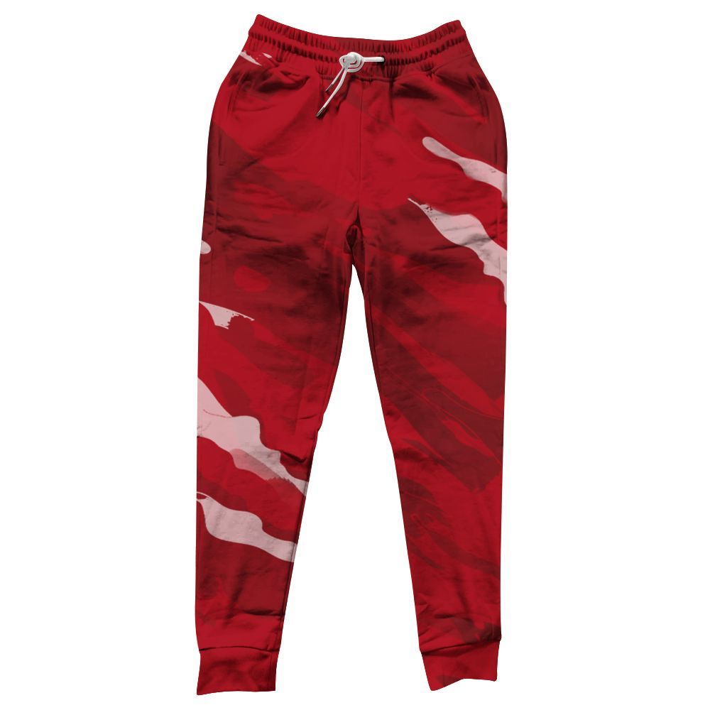 Sweatpant To Match Bred Velvet 11s - Colored All Over Print