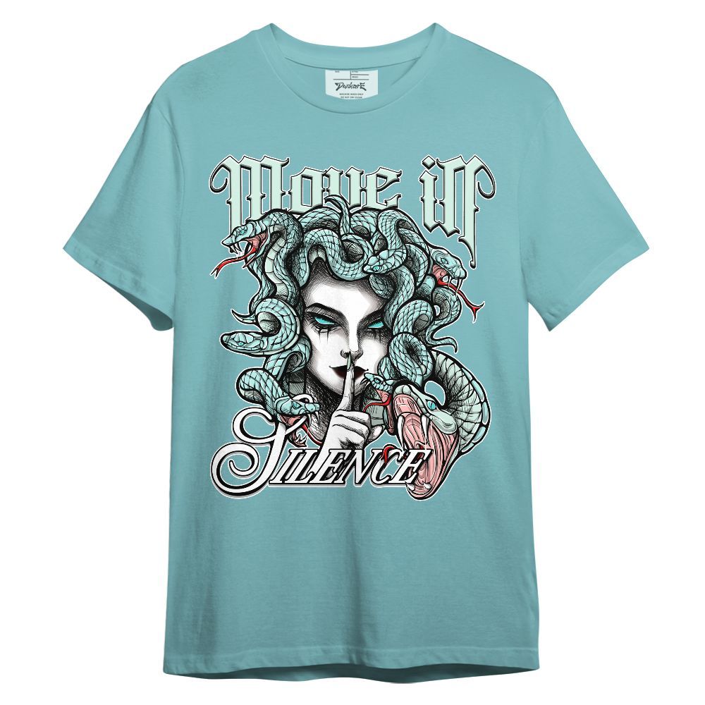 Shirt To Match Low OG Washed Teal 1s - Girl Move In Silence Graphic