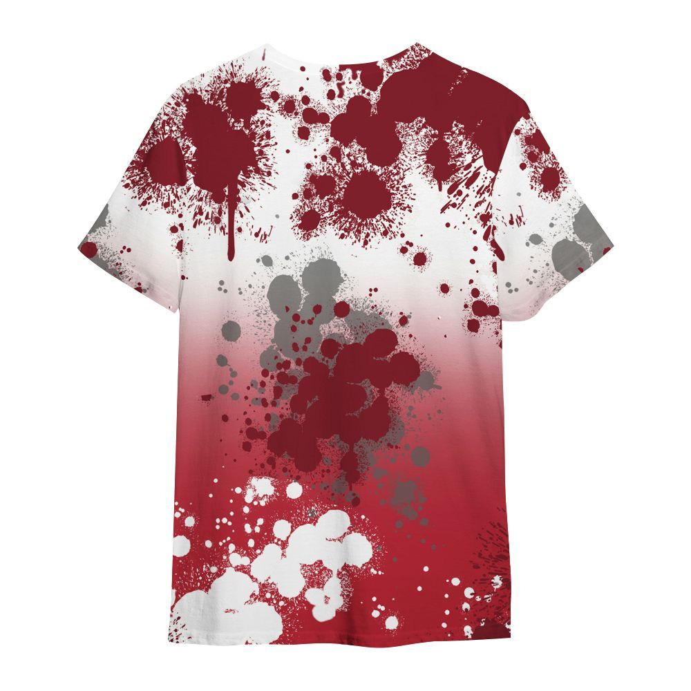 Shirt To Match Red Flint 13s - Trust No One Scary All Over Print