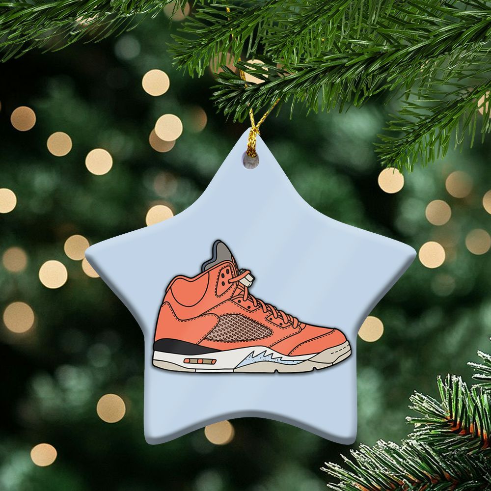 DJ Khaled Crimson Bliss 5s Ceramic Ornaments
