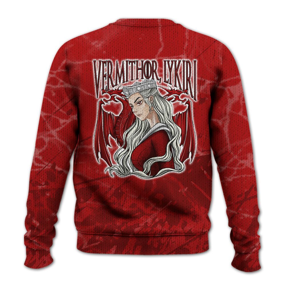 Knitted Sweater To Match Red Taxi 12s - Dragon's Mom! Profound