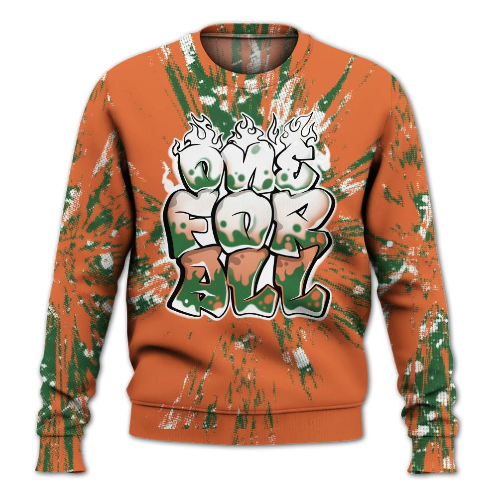 Sweatshirt To Match Low Miami 5s - Ones For All Graphic Luxury All Over Print