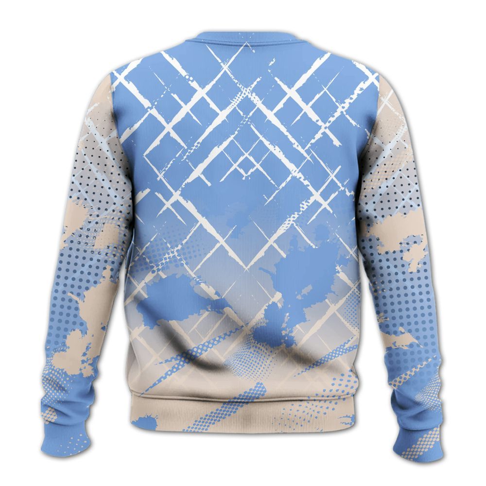 Sweatshirt To Match Air Max 1 Royal Pulse - Halftone Stand Business Dripping All Over Print