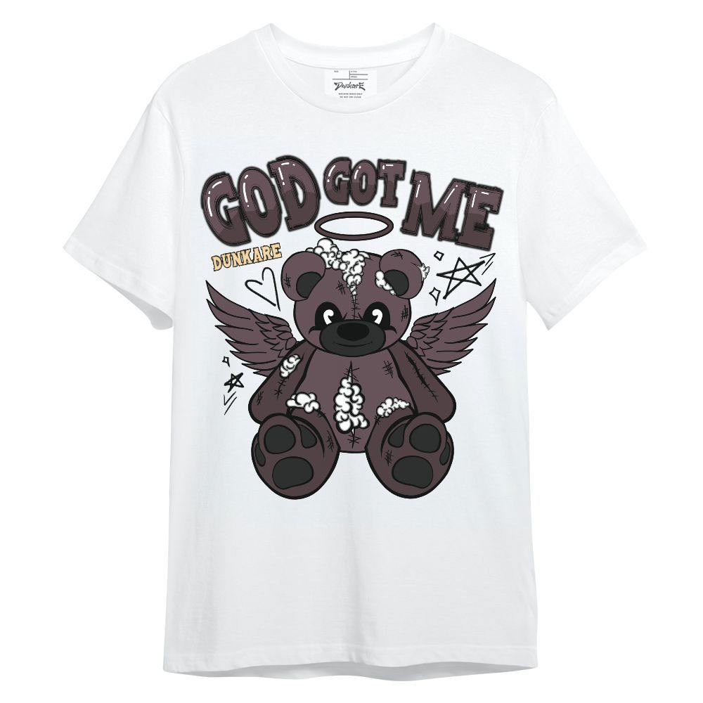 Shirt To Match AMM Black 3s - Gods Guides Me Bear Unisex Shirt