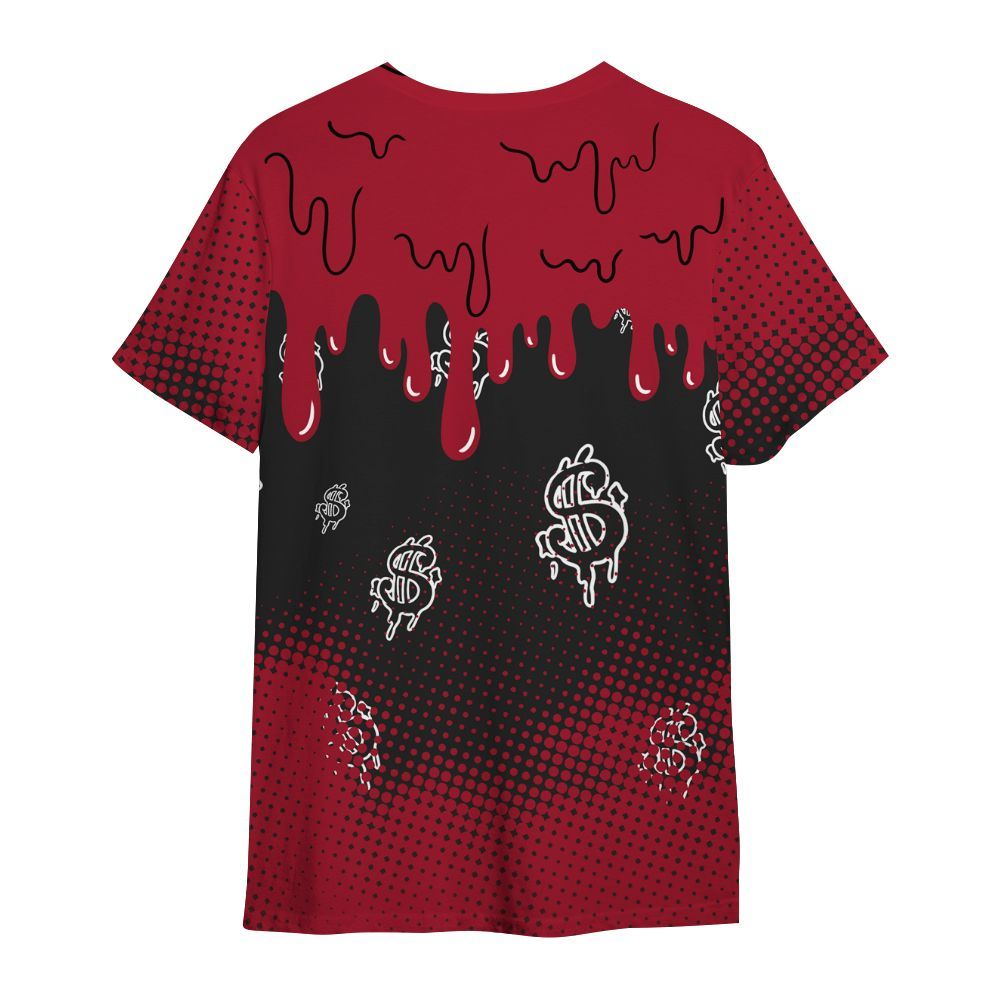 Shirt To Match High OG Black Toe Reimagined 1s - Loot Bear Unique Drip All Over Print