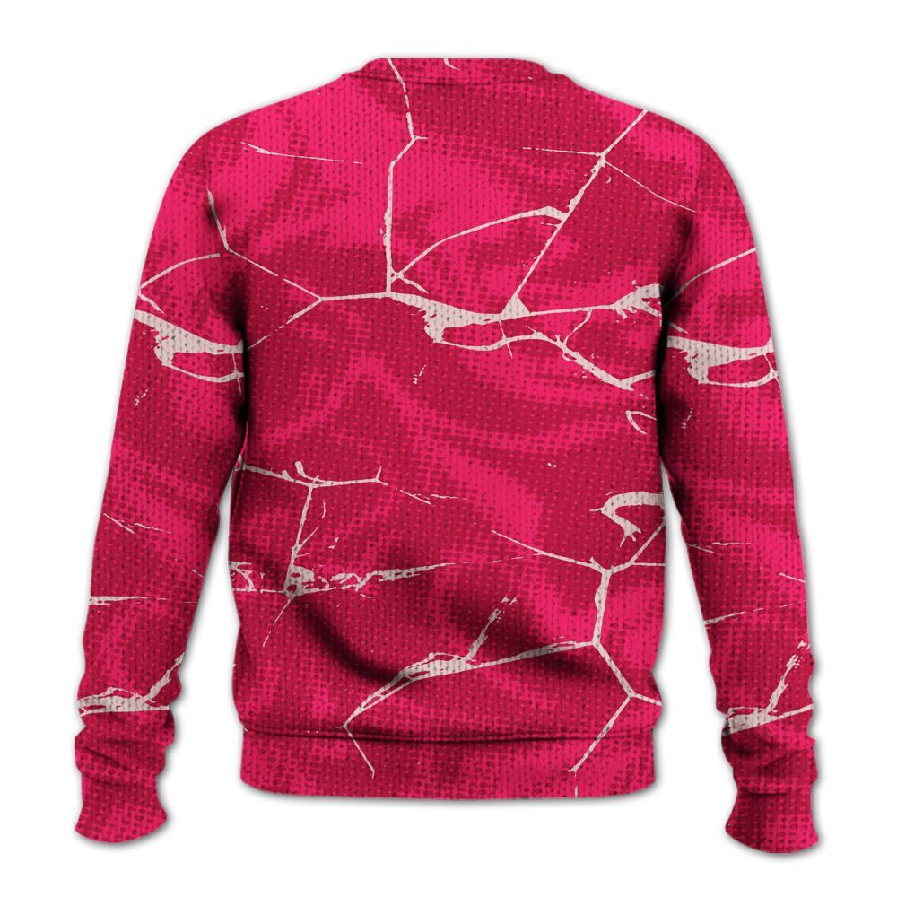 Knitted Sweater To Match A'One Pink Aura - Dislike Us Graphic