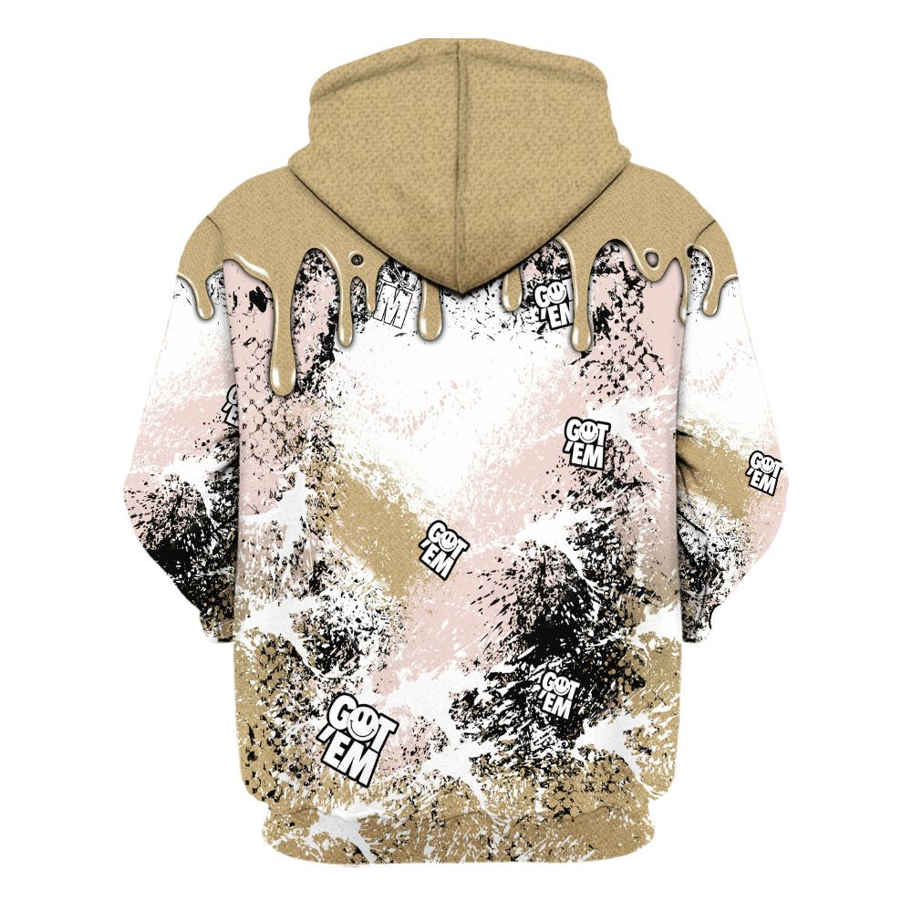 Hoodie To Match Low Linen 2025 1s Shirt, Dripping 23 Drip All Over Print