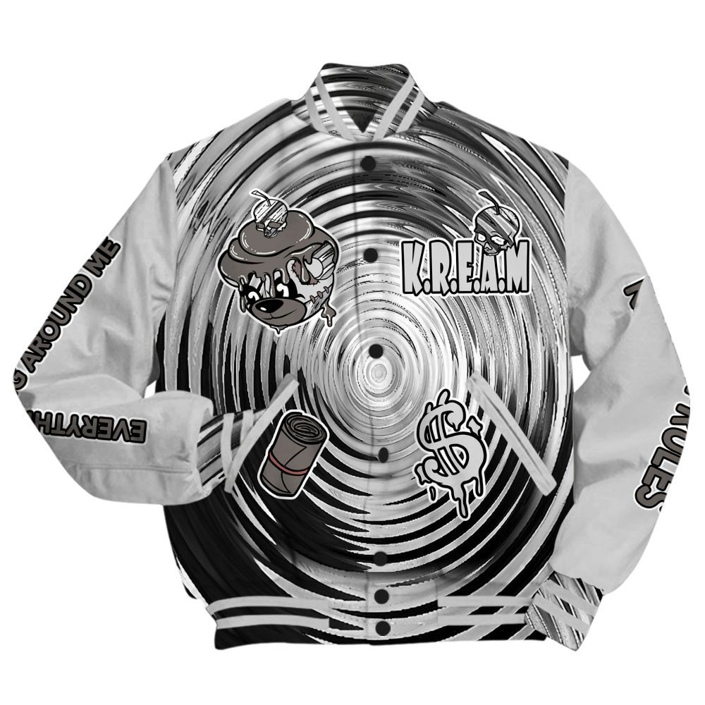 Varsity Jacket To Match Air Foamposite Cat Eye - Loot Bear All Over Print