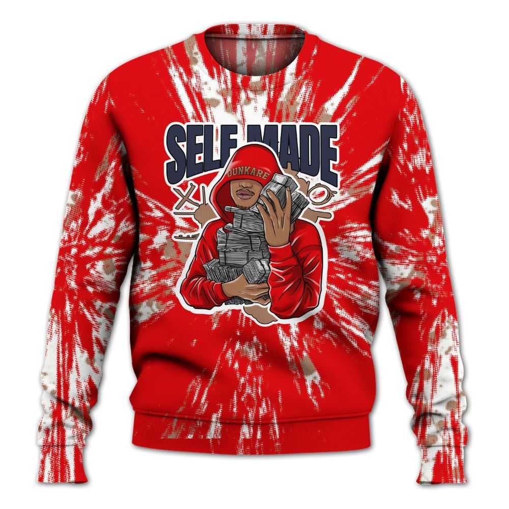 Sweatshirt To Match Low OG Howard Bison 1s - Selfmade Lux All Over Print