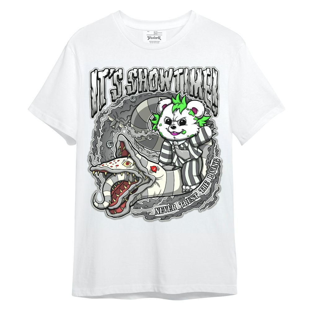 Shirt To Match Retro Wet Cement 4s - Showtime Beetle Juice Bear Halloween Unisex Shirt