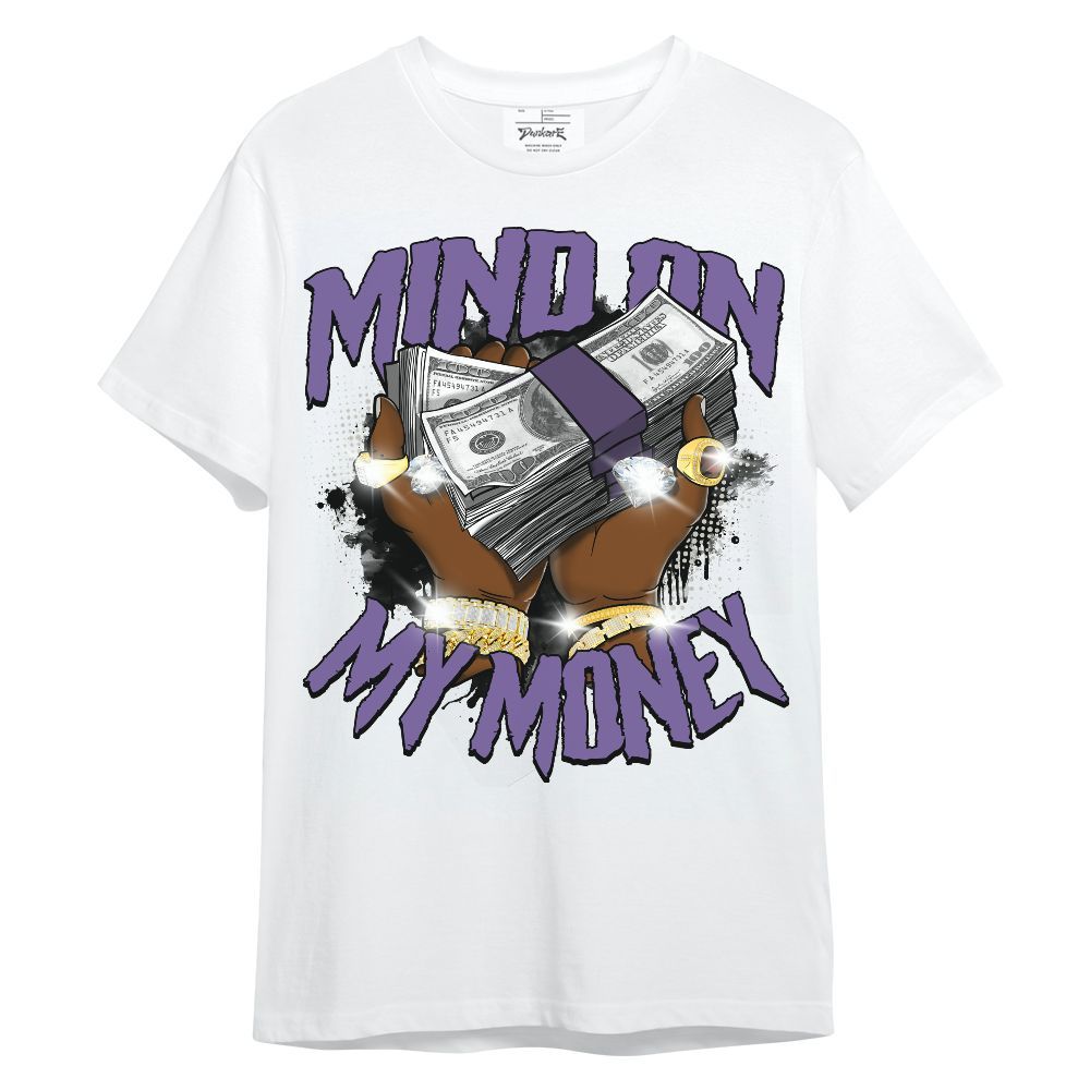 Shirt To Match Dunk Low Black Raspberry - Mind On My Money Graphic Unisex Shirt