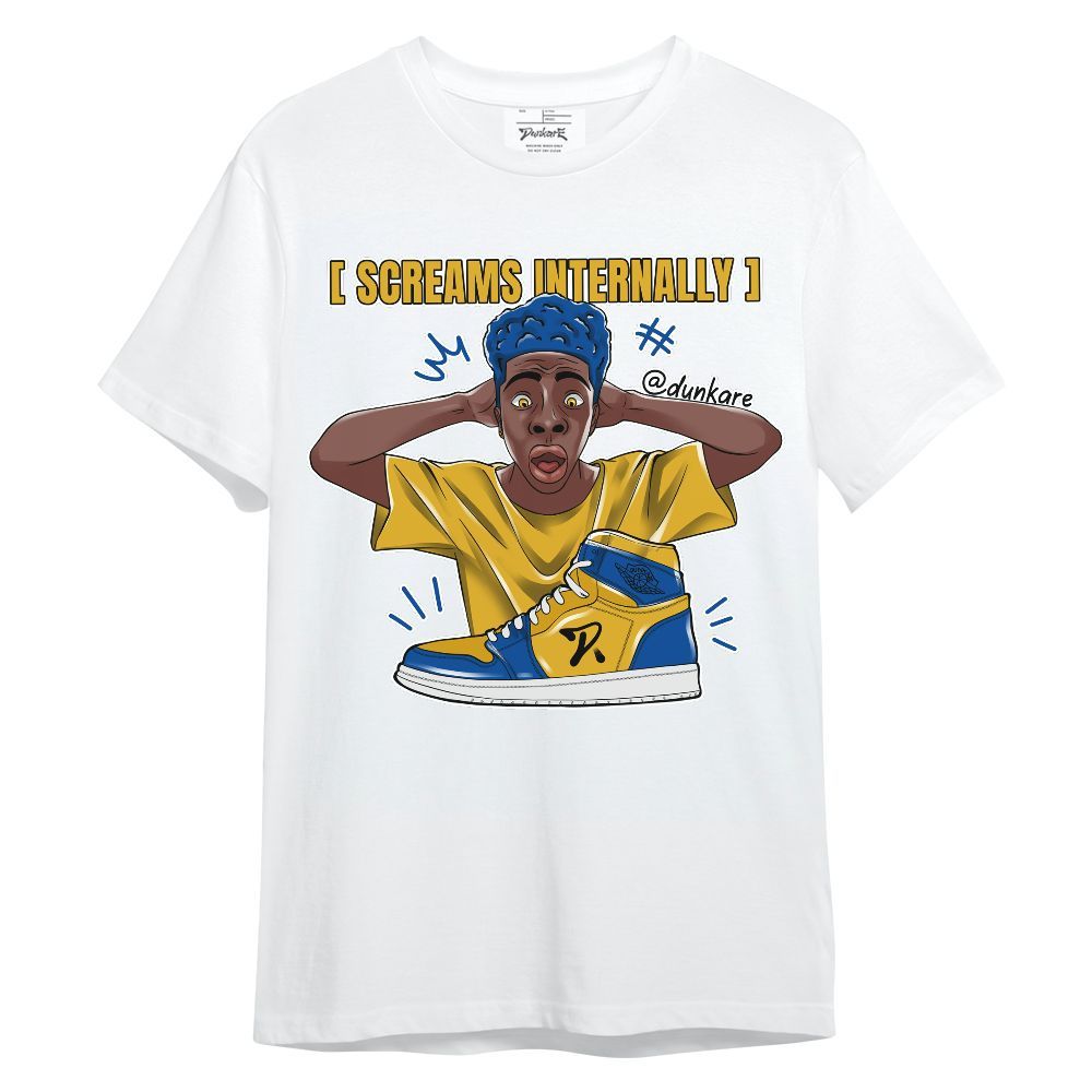 Shirt To Match High Laney 1s - Scream Internally Unisex Shirt