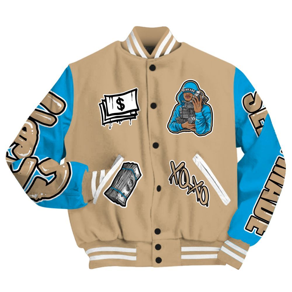 Varsity Jacket To Match H-Town 11s - Selfmade Unique All Over Print