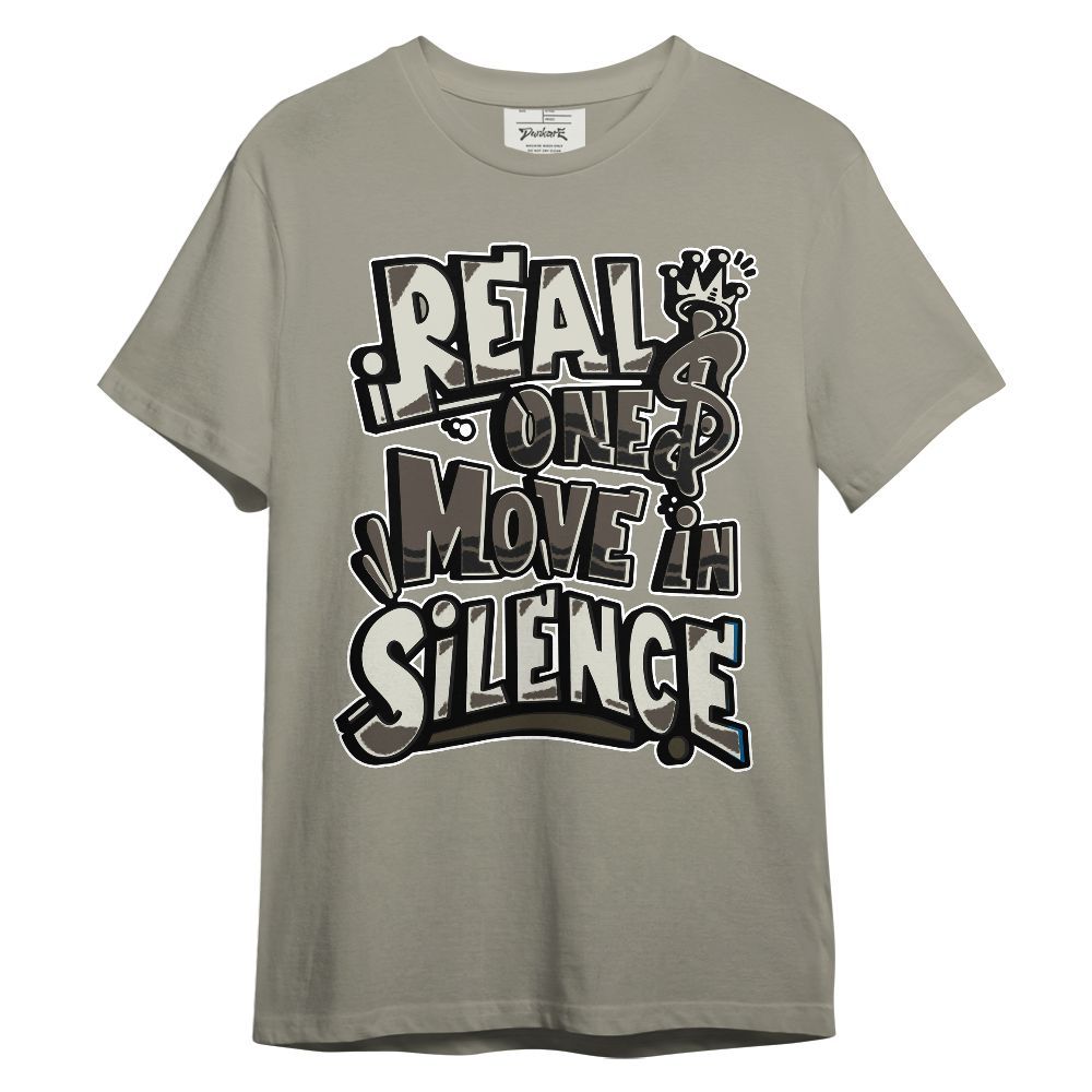 Shirt To Match Cave Stone 4s - Ones Move In Silence Graphic