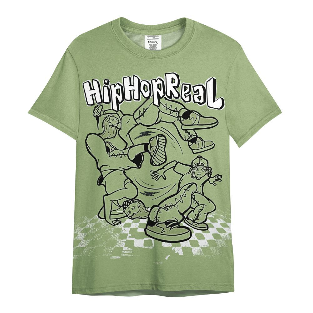 Shirt To Match Oil Green 4s - Feel Life Street Style All Over Print