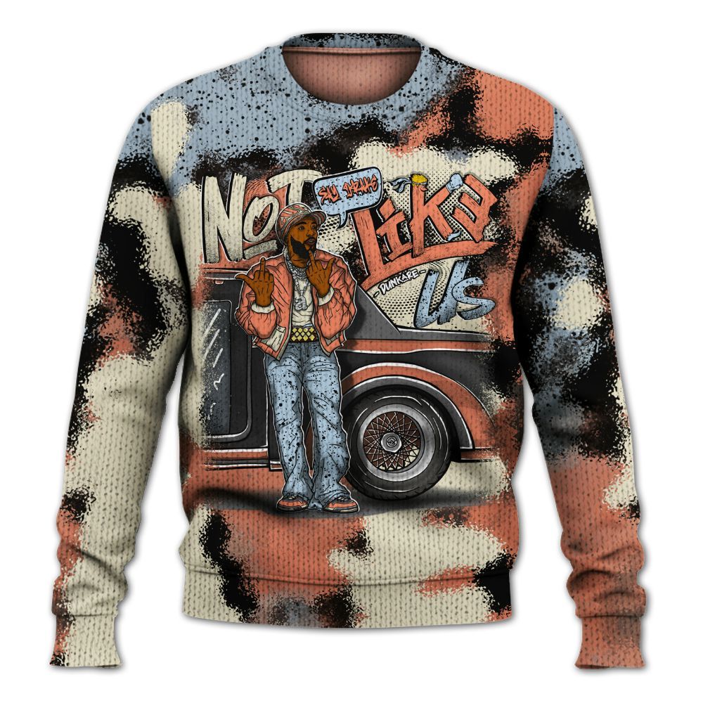 Sweater To Match DJ Khaled Crimson Bliss 5s - They Dislike Us Graphic