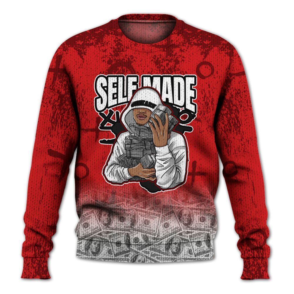 Knitted Sweater To Match Low Bred 11s - Selfmade Unique Grunge