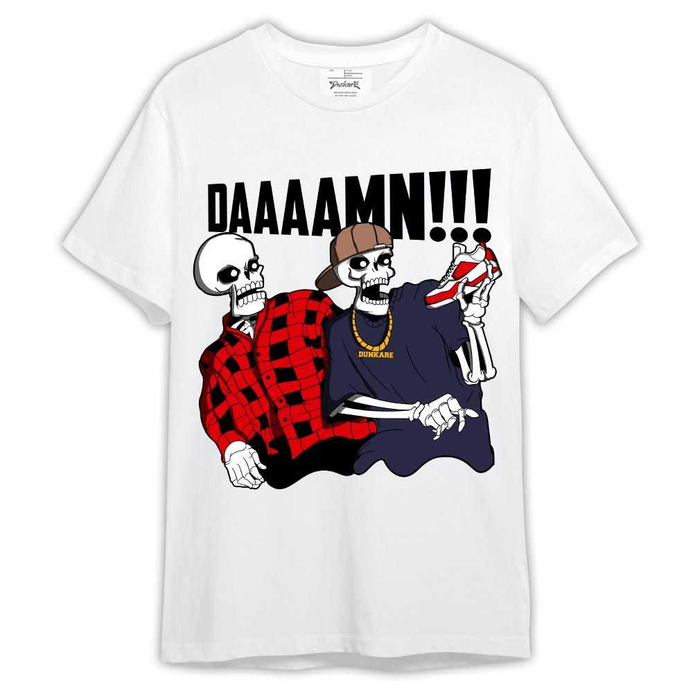 Shirt To Match Low OG Howard Bison 1s - What The DAAAMN Shirt Outfit