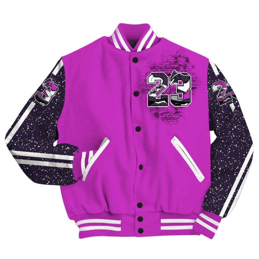 Varsity Jacket To Match Ja 2 Staregazer - Custom Name Number 23 5s All Over Print