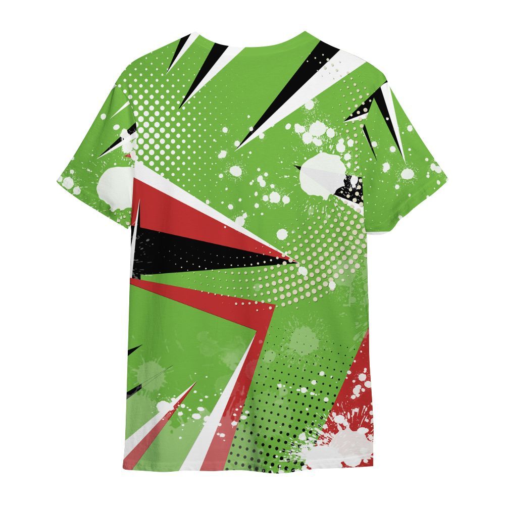 Shirt To Match Air Max Waffle SP Action Green - Poly Trust No One Dripping All Over Print