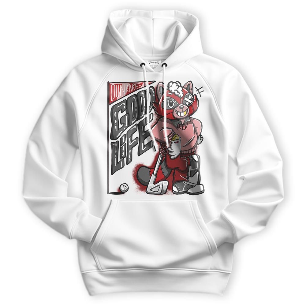 Sweatshirt To Match Red Taxi 12s Hoodie - Good Life Raccoon Hoodie Unisex