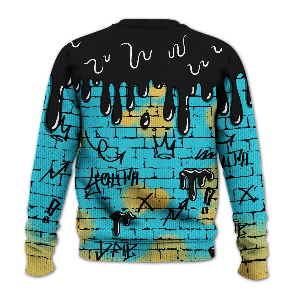 Sweater To Match Retro Gamma Blue 11s - Been Different Graphic