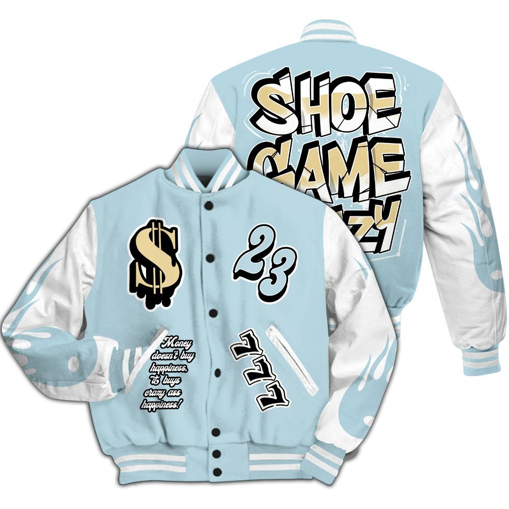 Varsity Jacket To Match Low Year Of The Snake 11s - Shoe Game Crazy Graphic All Over Print