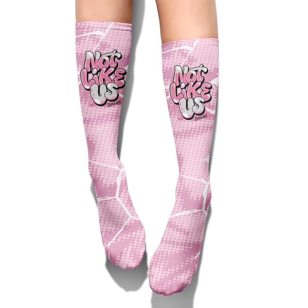 Sock To Match Orchid 4s - None Like Us Graphic