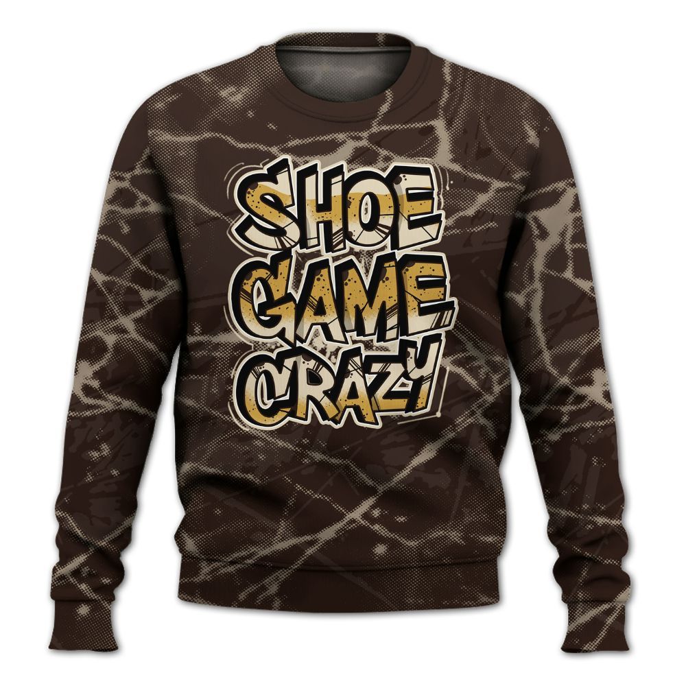 Sweatshirt To Match 2025 Retro Earth 5s - Shoe Game Crazy Graphic All Over Print