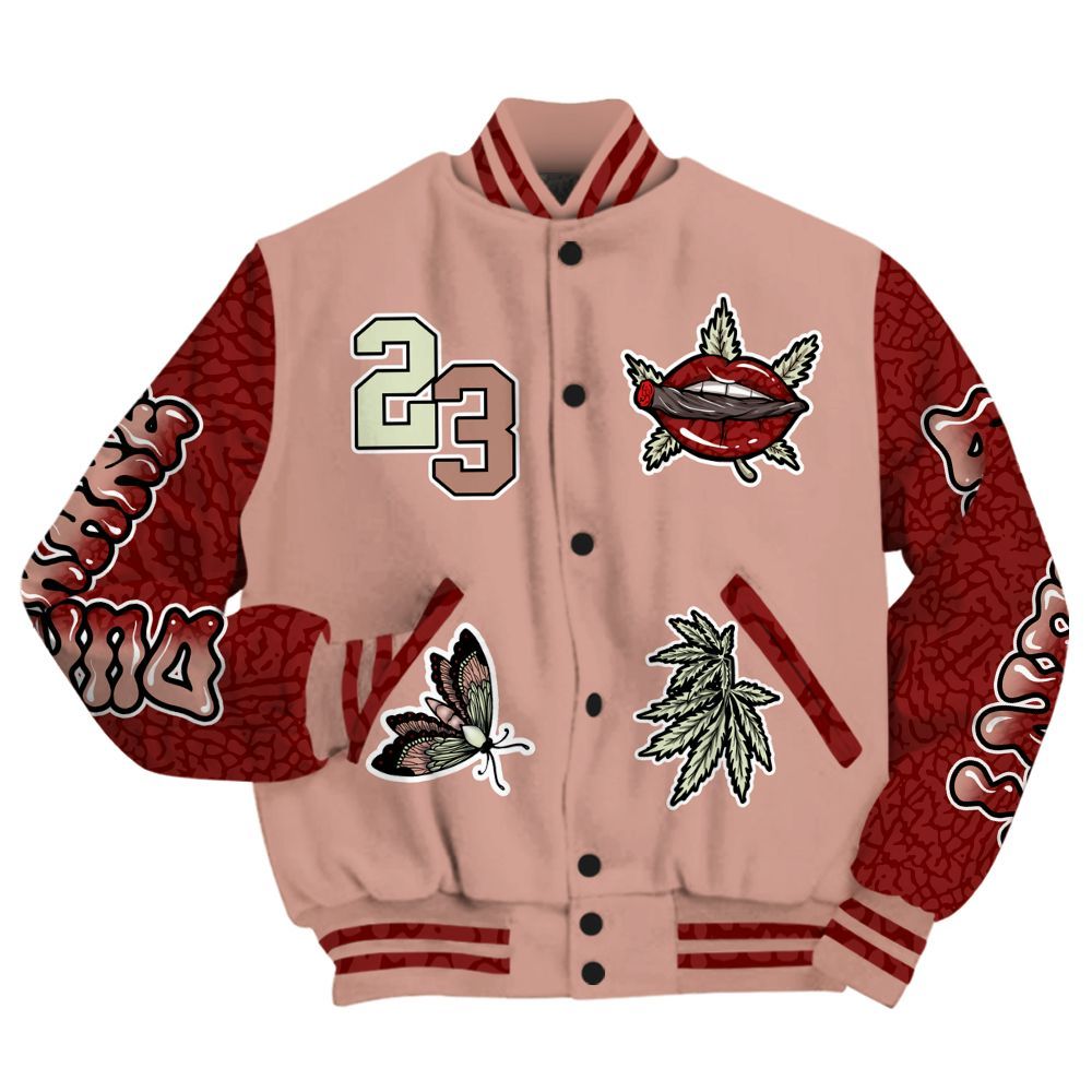 Varsity Jacket To Match Valentines Day 3s - Bluntz Unique All Over Print