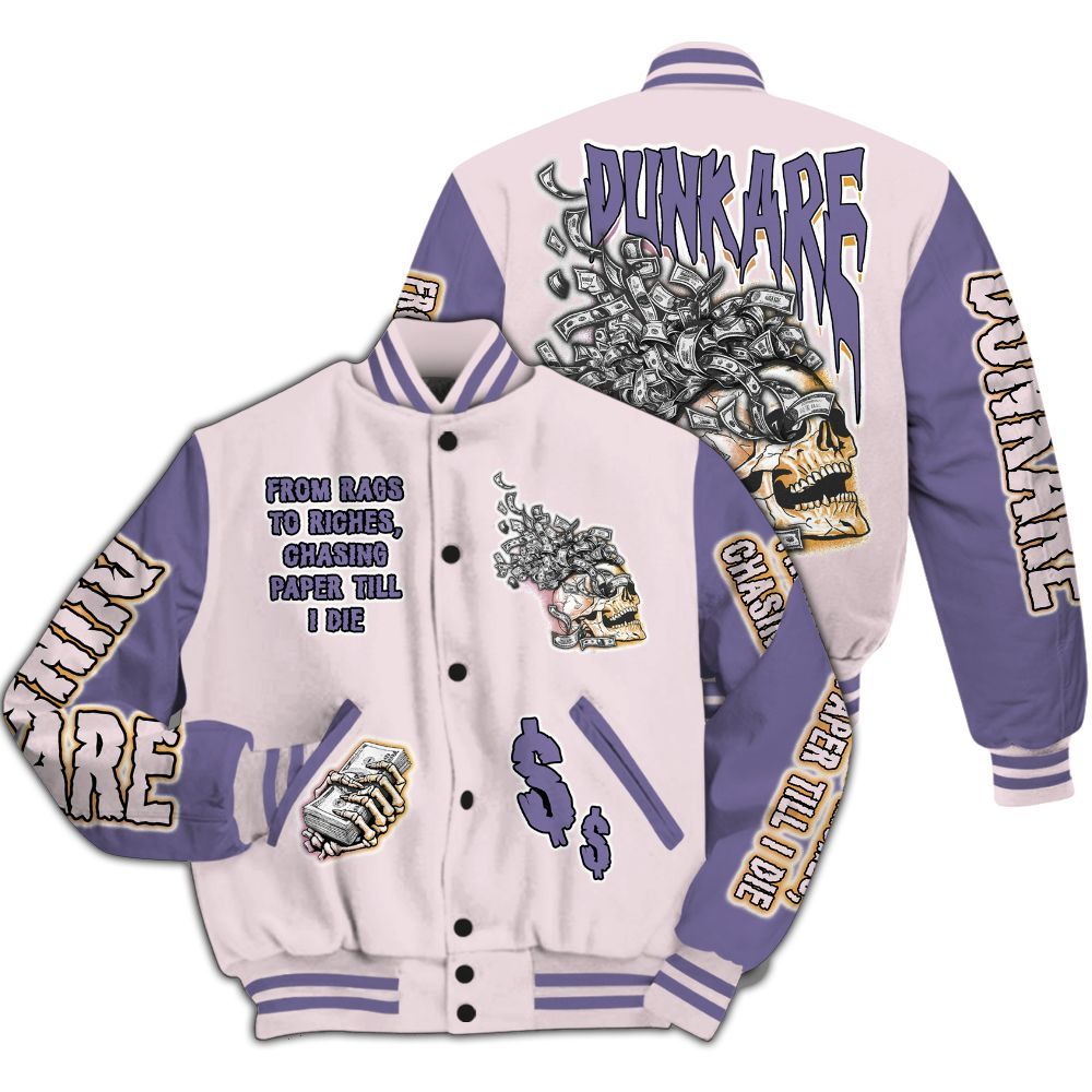 Varsity Jacket To Match Book Sunrise 1s - From Rags To Riches All Over Print