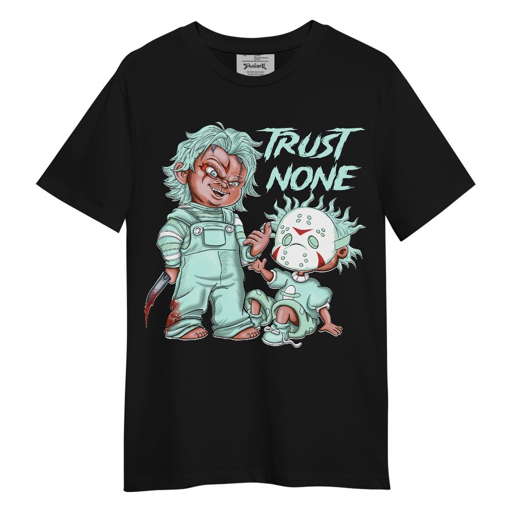 Shirt To Match Retro Low Igloo 11s - Trust No One Scary Graphic