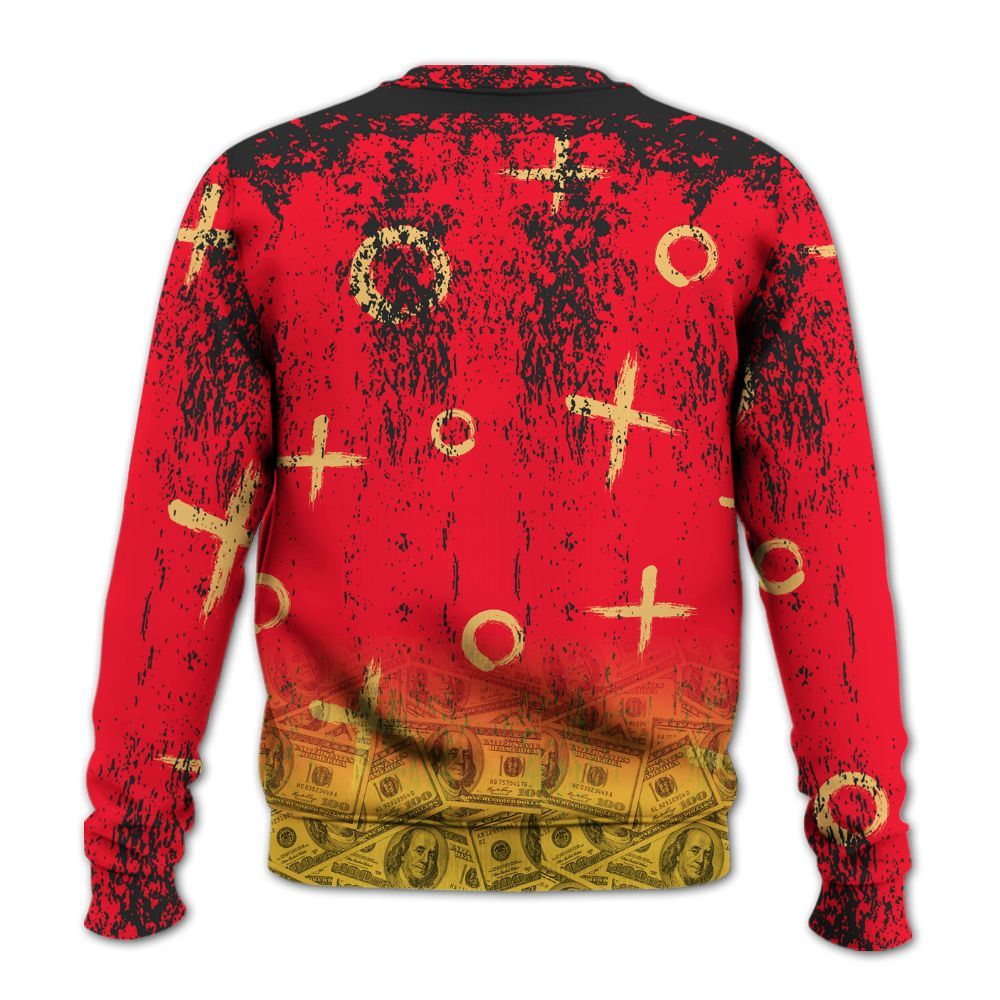 Sweatshirt To Match KD 18 Air Bakin - Selfmade Unique Grunge All Over Print