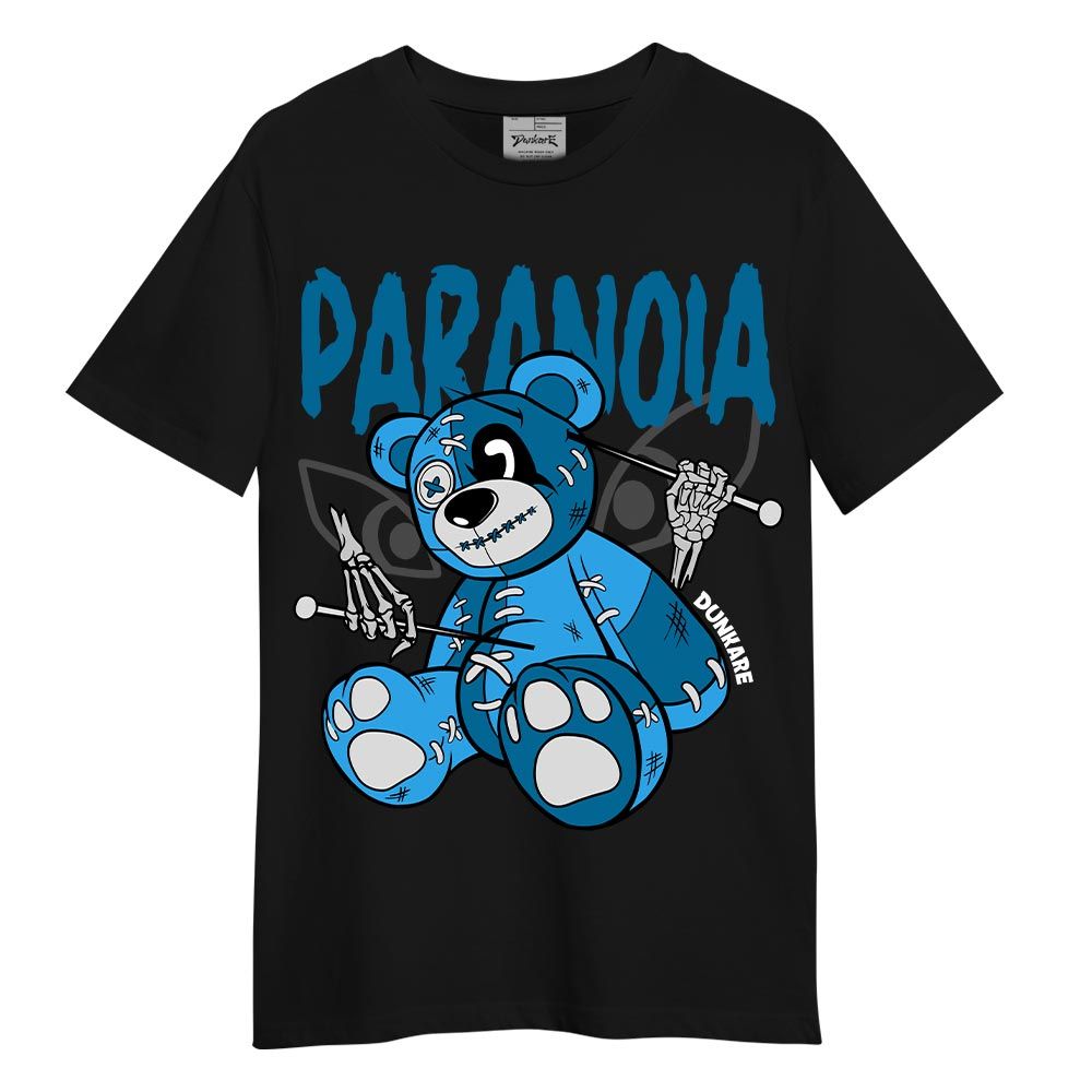 Shirt To Match T-shirt Paranoia Bear, Powder Blue 9s T-shirt To Match Sneaker 2704 NCMD