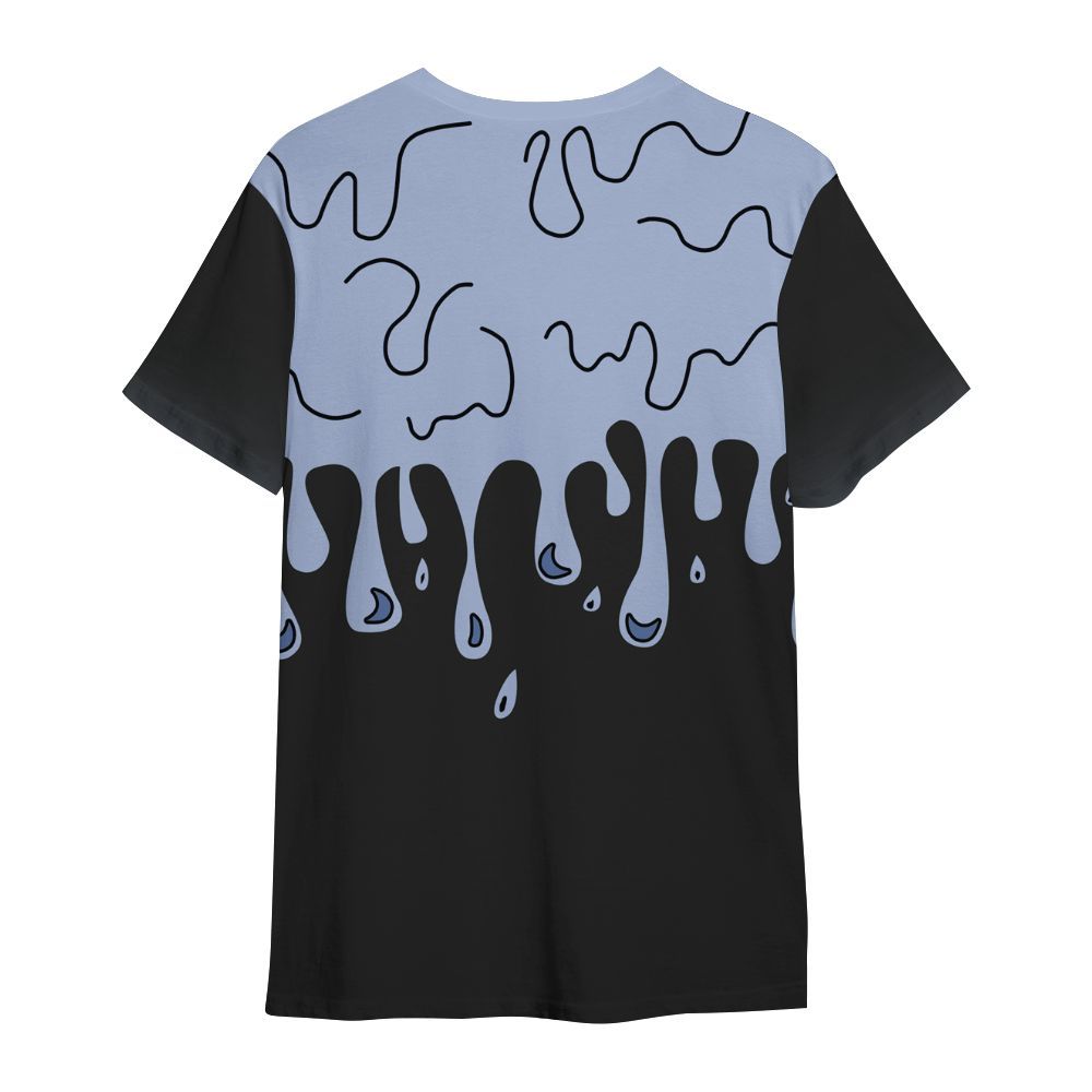 Shirt To Match Black Metallic 5s - Snake Trust No One Drip All Over Print