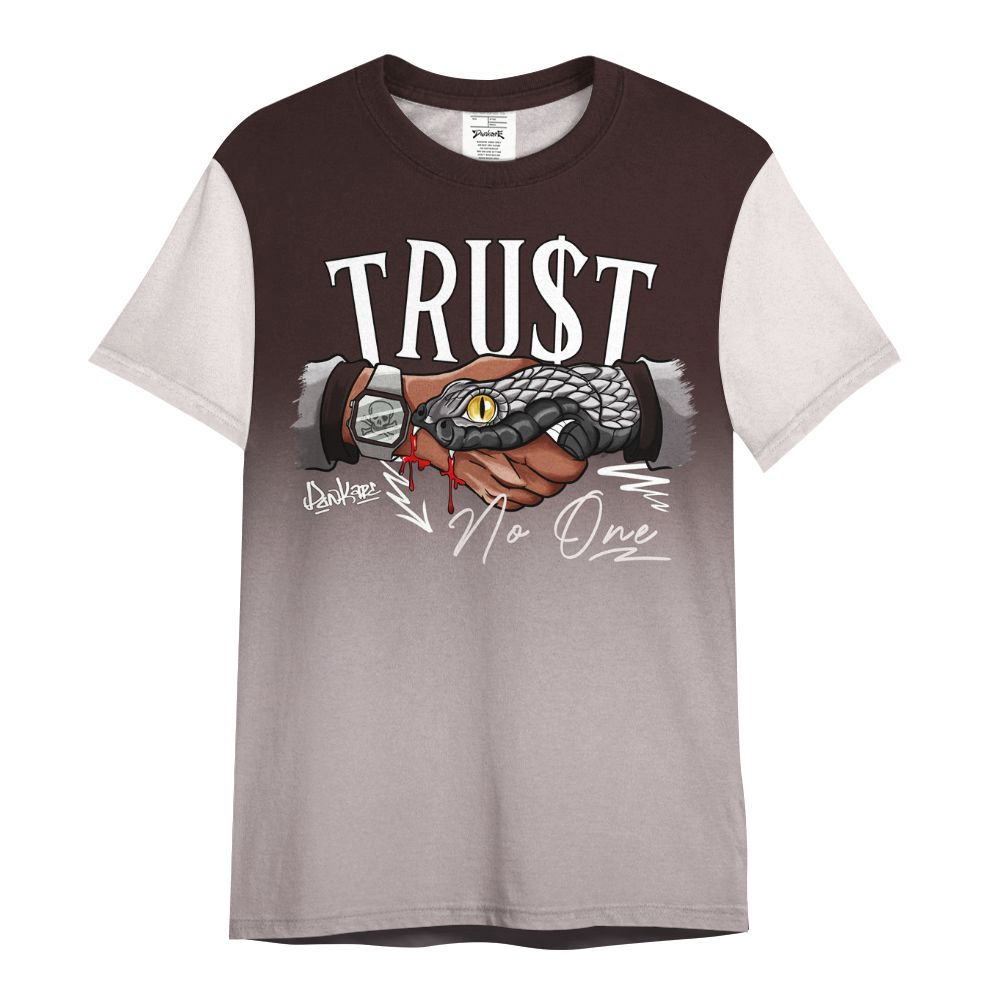 Shirt To Match AMM Air Smokey Mauve 6s - Snake Trust No One Drip All Over Print