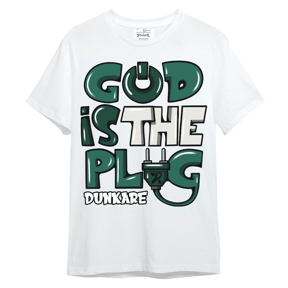 Shirt To Match Oxidized Green 4s - God Is The Power Cord Unisex Shirt