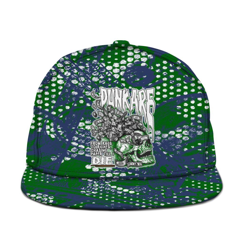 Snapback To Match Midnight Navy 13s - From Rags To Riches Graphic