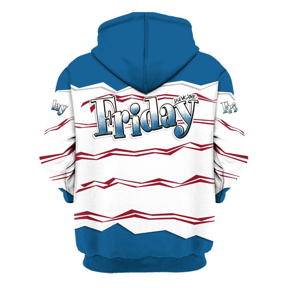 Hoodie To Match Mid Team USA 1s - Friday Movie 90s TV All Over Print