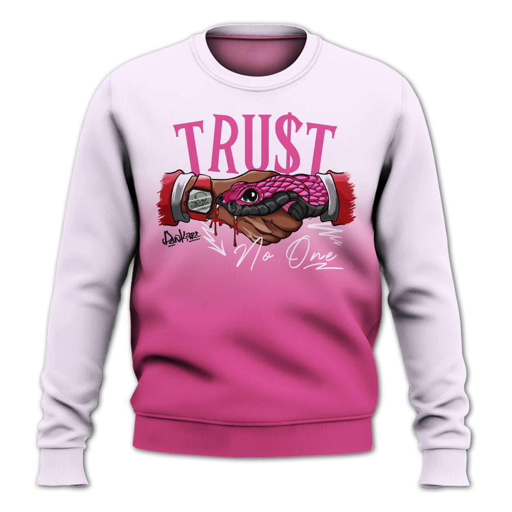 Sweatshirt To Match KD 4 Aunt Pearl - Snake Trust No One Drip All Over Print