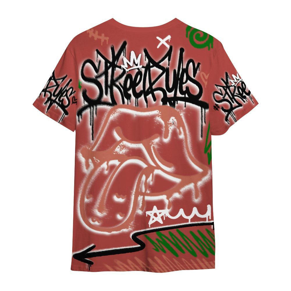 Shirt To Match Dune Red 13s - Break Rules Streetwear All Over Print