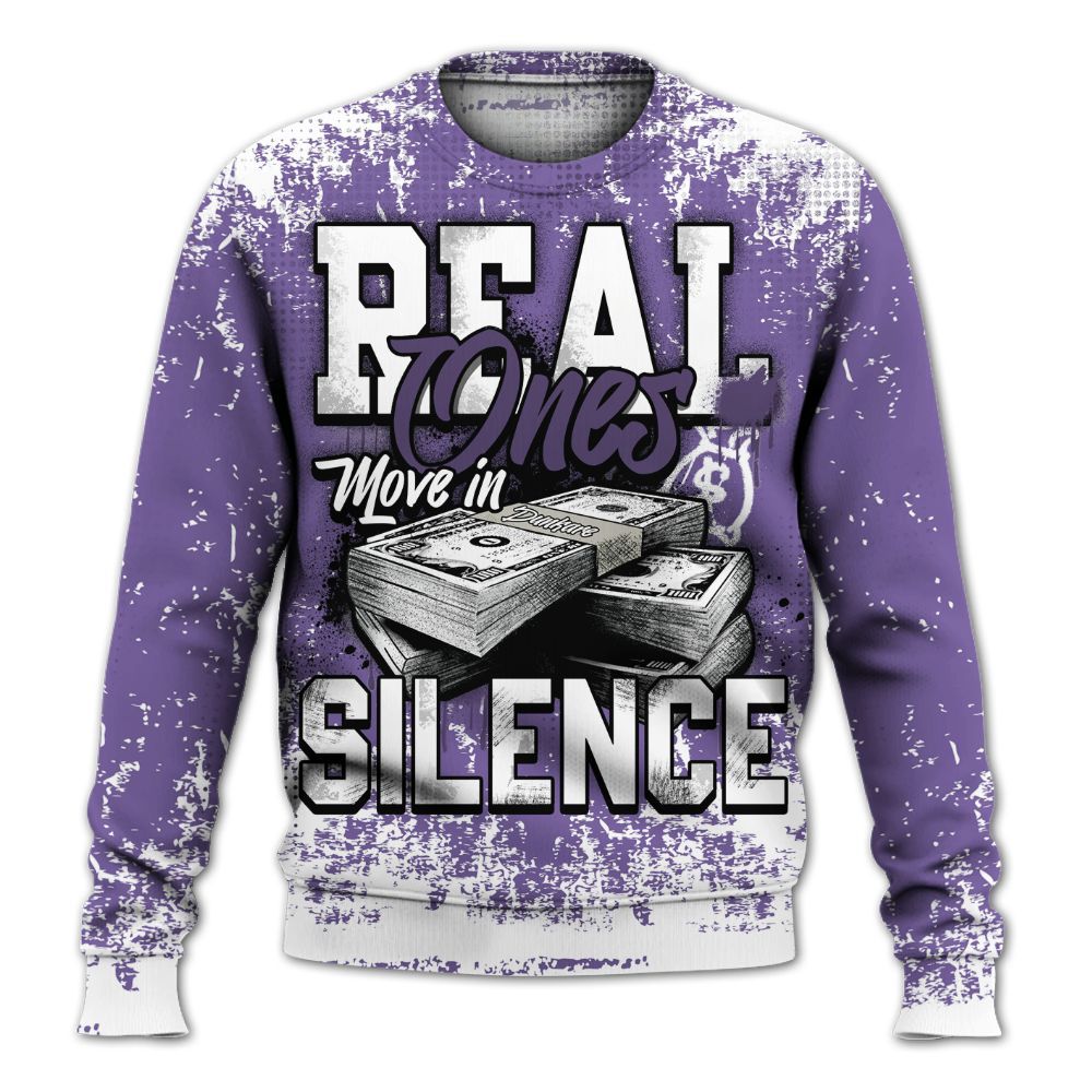 Sweatshirt To Match Dunk Low Black Raspberry - Move In Silence Money Street Retro All Over Print