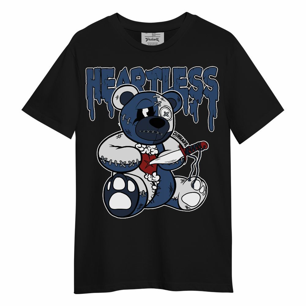 Shirt To Match Midnight Navy 4s - Heartless Bear Unisex Shirt