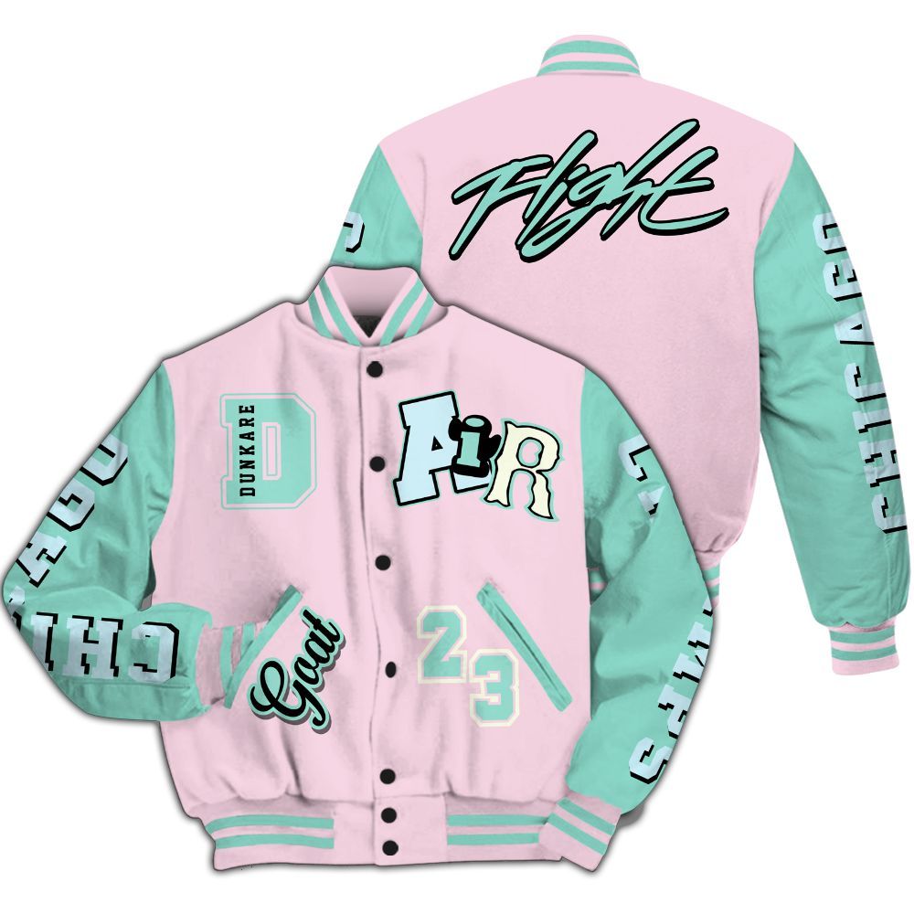 Varsity Jacket To Match Retro Easter 5s - AIR Number 23 GOAT All Over Print