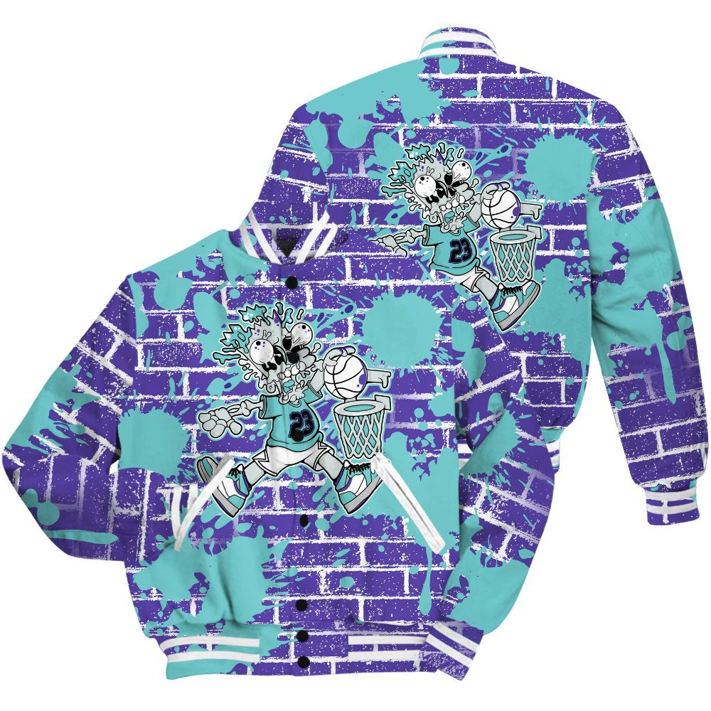Varsity Jacket To Match Low Hornets 1s Shirt - 85's Dunks Graphic Halloween All Over Print