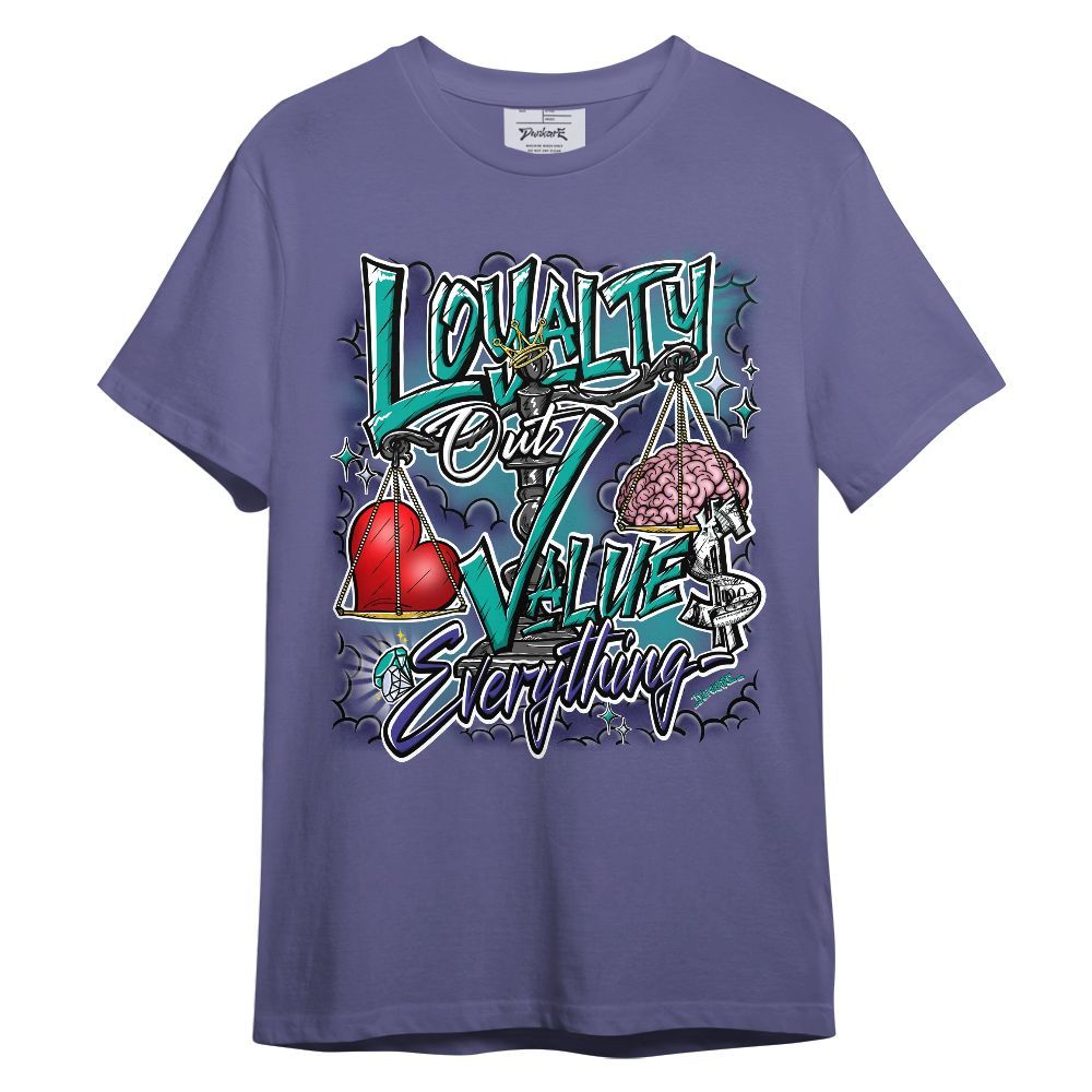 Shirt To Match Retro Grape 5s - Loyalty Wins Everything Graphic