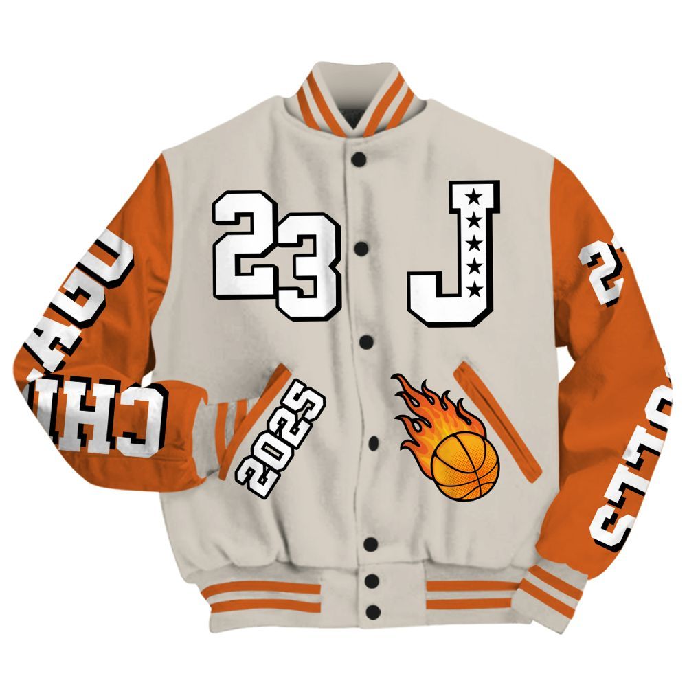 Varsity Jacket To Match SE Craft 5s - Chicago 23 Basketball All Over Print