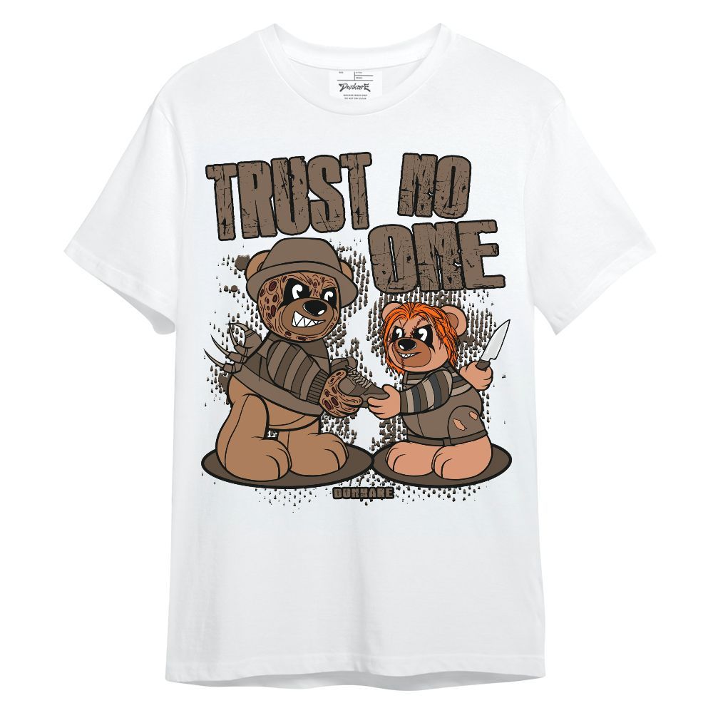 Shirt To Match Shirt To Match Dark Mocha Jack - Trust No One Bear Halloween Unisex Shirt