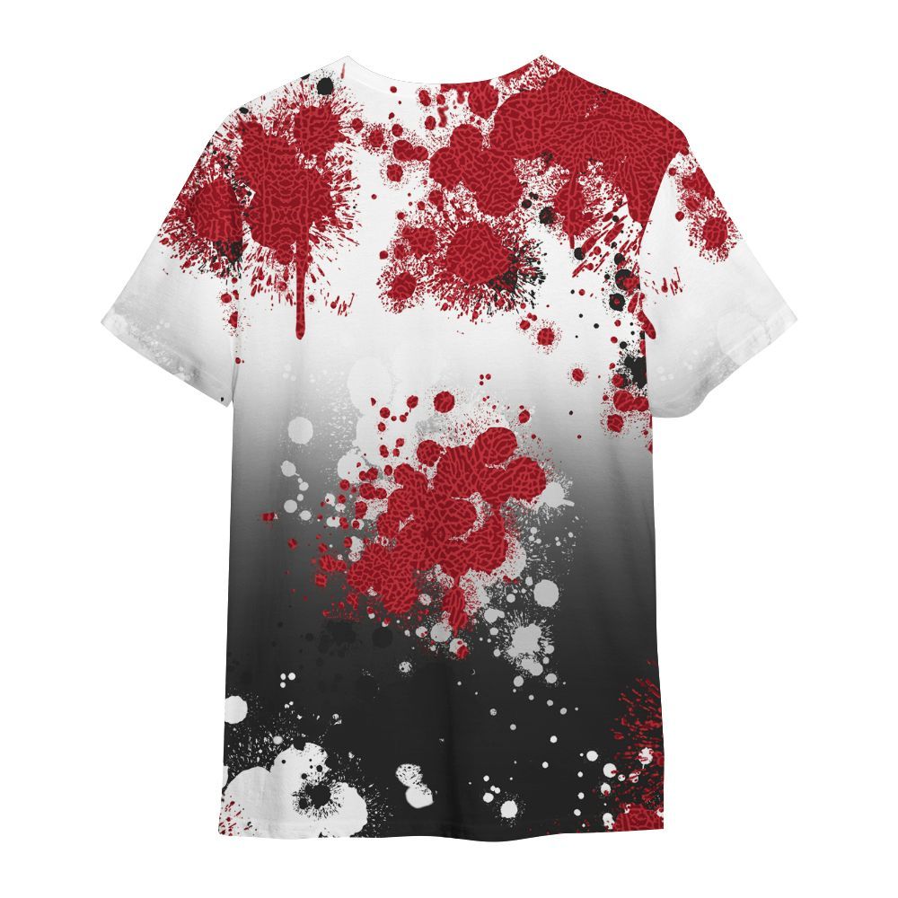 Shirt To Match High OG Varsity Red 1s - Trust No One Scary All Over Print